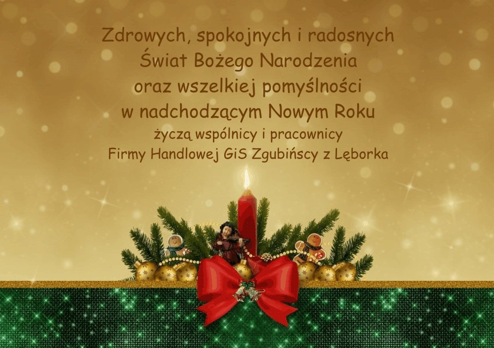 W podziękowaniu za współpracę – życzenia świąteczno-noworoczne